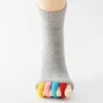 Toe Socks - Gray